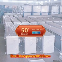 Evaporador refrigerado por aire de acero inoxidable serie Zhongsan DD con 1 año de garantía para refrigeración de almacenamiento en cámara frigorífica