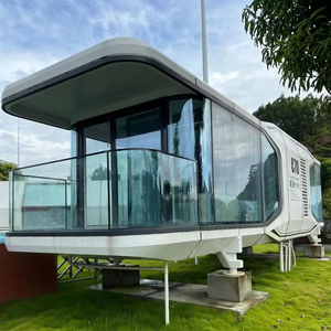 Casa <span class=keywords><strong>Prefabricada</strong></span> Moderna, Móvil, Tipo Cápsula Espacial <span class=keywords><strong>de</strong></span> <span class=keywords><strong>Madera</strong></span> Inteligente, Contenedor para <span class=keywords><strong>Vivienda</strong></span> Temporal, Hoteles y Estancias - Product Image 4