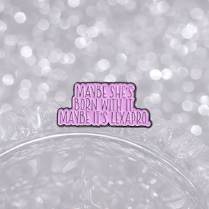 Sming pin peduli kesehatan Mental Enamel pin autisme kecemasan sosial frasa bros topi Lapel lencana hadiah perhiasan - Product Image 2