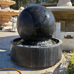 <span class=keywords><strong>Fontaine</strong></span> à <span class=keywords><strong>boule</strong></span> rotative moderne en laiton pour jardin extérieur, usage commercial - Product Image 4