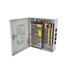 Boîtier d'alimentation CCTV 12V 10A 9 canaux 120W, alimentation centralisée DC à découpage pour systèmes de surveillance - Product Image 2