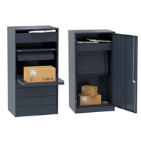 Boîtes aux lettres durables, boîte à colis pour la maison, grande capacité, boîte à colis extérieure, boîte à lettres et à colis antivol pour la livraison à domicile