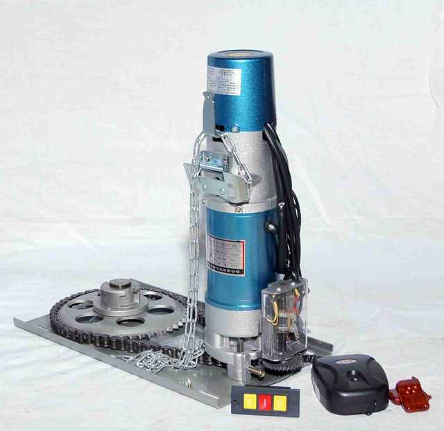 Heavy-Duty 800Kg AC Electric Rolling Shutter Motor for Industrial Garage Doors with Remote Control