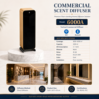 Diffuseur d'huiles essentielles intelligent sans eau Koeazy, corps métallique sur pied, diffuseur de parfum de luxe, machine électrique pour hôtel et maison