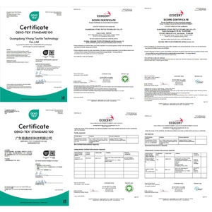 Высокое качество 160 gsm простой хлопок трикотажная ткань Органический хлопок ткань 95% хлопок 5% спандекс ткань для рубашки одежда - Product Image 2