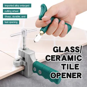 Glass Cutter With Glass Breaking Pliers/Ceramic/Tiles Cutting Tool Kit