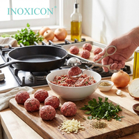 Pinces de cuisine en acier inoxydable, vente chaude, compatibles lave-vaisselle, micro-ondes et four, pour boulettes de viande, poisson et boulettes de riz, pour la cuisine à domicile