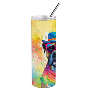 Vaso Delgado de Acero Inoxidable Cane Corso Hippie Dawg - Product Image 1