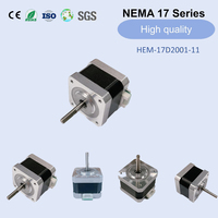 Moteur pas à pas hybride NEMA 17 42 mm 2 phases 1,8 degré 0,3 Nm 2,25 V 1,5 A avec connecteur JST 6 broches pour CNC