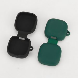 Coque de protection complète en silicone pour écouteurs, compatible avec les écouteurs sans fil WF-LS910N avec mousqueton - Product Image 3