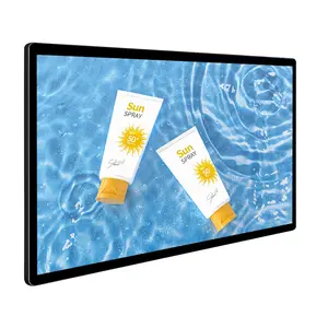 Bester Preis 13 15 21,5 Indoor LCD LED-Display Bildschirm Wandhalterung Digitalbeschilderung für Laden Einkaufszentrum