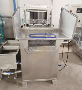 Endüstriyel tavşan tuzlu sığır eti su enjeksiyon et işleme otomatik makine