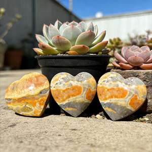 Piedra de Jaspe Natural en Forma de Corazón, Piedra Pulida de Cristal para Colección, Decoración del Hogar, Regalo de Pascua, Venta al Por Mayor - Product Image 3