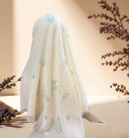 Voile Hijab à Perles Œil de Chat pour Femmes Musulmanes, Respirant, Jilbab Mignon, Foulard Personnalisé avec Strass Thermocollés, Vente en Gros