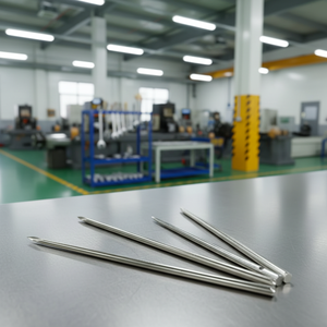 Máquina Neumática Industrial de Grapas Elásticas Semiautomática de Acero Inoxidable de Alta Calidad Sin Cuchillas para Botellas de 80mm, 100mm y 120mm - Product Image 1