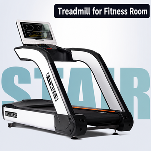 Caminadora Eléctrica Comercial con Pantalla LED, Amortiguación de Impactos, Máquina para Correr Multifuncional, Equipo de Cardio para el Hogar y el Gimnasio - Product Image 1