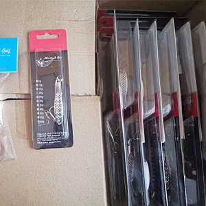 Cuillère en métal leurres de pêche en eau salée appâts verticaux lents avec aide <span class=keywords><strong>Mustad</strong></span> triple crochet pour bar thon saumon voilier <span class=keywords><strong>truite</strong></span> - Product Image 6