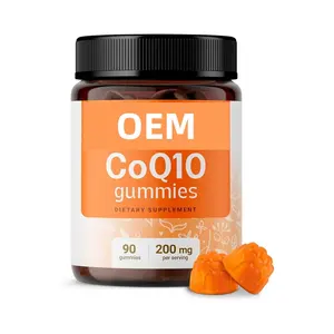 New arrival Wild & Organic CoQ10 Gummies 90 grains - Natural Coenzyme Q10 Nutritional Supplement Helps Promote Energy Levels