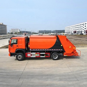 รถบรรทุกขยะ SINOTRUK HOWO 4X2 10-15CBM แบบยกท้าย รุ่นพรีเมียมช้อยส์ สำหรับการจัดการขยะเชิงพาณิชย์และการรีไซเคิล - Product Image 2