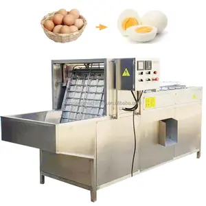 Máquina para hervir huevos de codorniz Máquina peladora para romper cáscara de huevo de codorniz