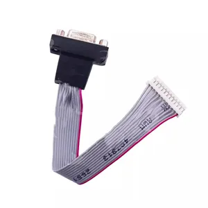 15pin VGA Connector Male Female To 12pin 15cm 30CM VGA Cable For Driver Board