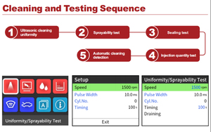 Nettoyeur et testeur d'<span class=keywords><strong>injecteur</strong></span> CNC603A de lancement de 6 cylindres pour la Machine de <span class=keywords><strong>nettoyage</strong></span> d'<span class=keywords><strong>injecteur</strong></span> SMARTSAFE INC603 d'atelier - Product Image 5