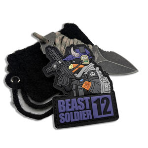 Parches Creativos con Diseño del Zodiaco Chino en Relieve 3D, de Goma PVC Impermeable, para Decoración de Gorras y Ropa - Product Image 6