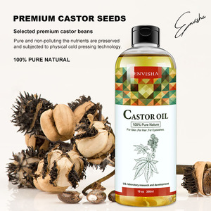 Olio di Ricino Nero Puro al 100% Biologico Vegano per Nutrire i Capelli e Favorire la Crescita di Ciglia e Capelli - Etichetta Privata - Product Image 2