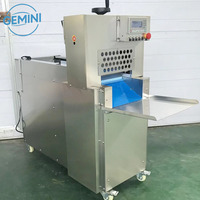Machine à trancher le bœuf congelé électrique professionnelle, coupe-viande automatique CNC pour cuisine commerciale