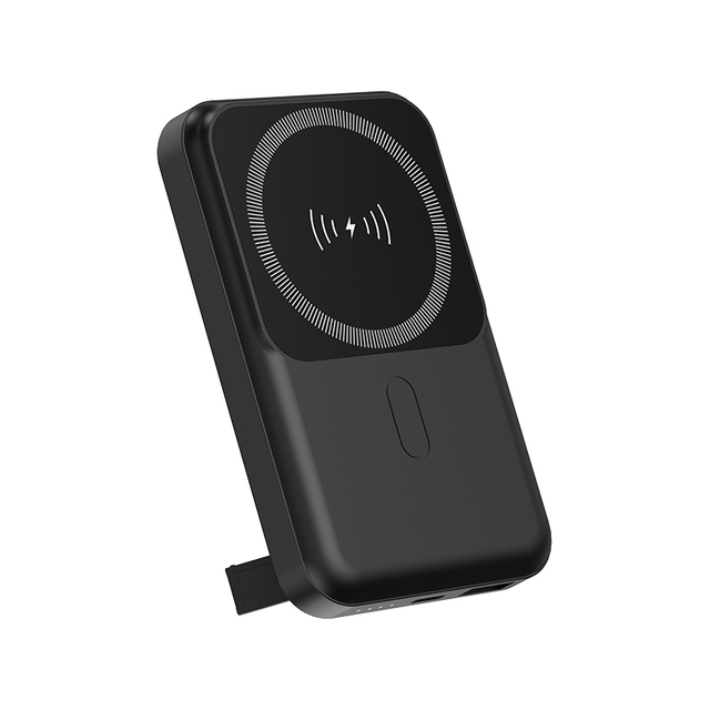 Banco De Energia Power Banks Portable Mobile Phone Smartphone Fast Charging Magnetic Wireless 10000mAh Power Bank with Bracket