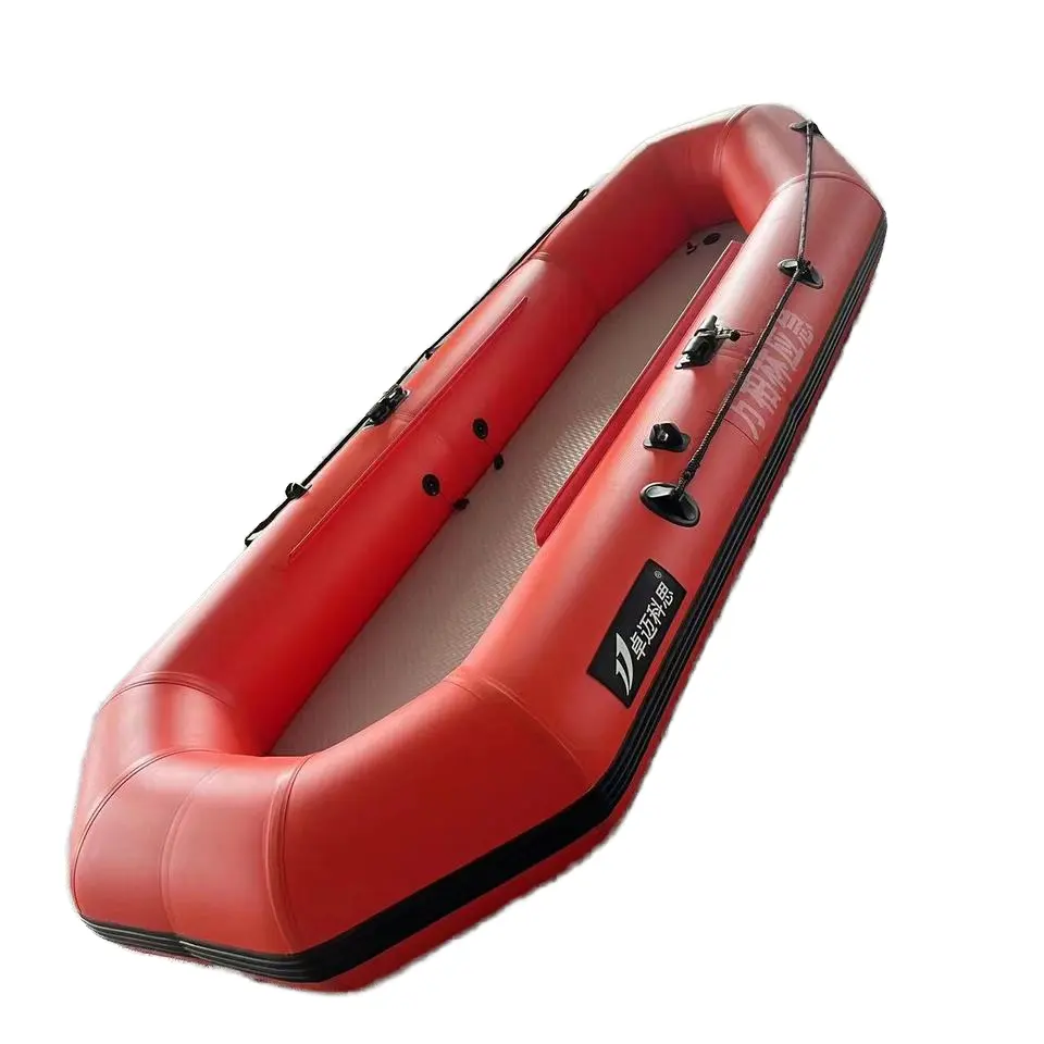 Joymax CE certificado 3,8 M precio barato barco de pesca inflable para la familia