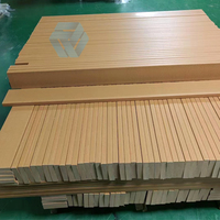 Taille personnalisée d'usine, bois composite en plastique recyclable PE haute densité lavable et durable pour l'extérieur