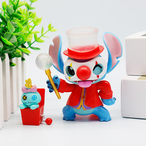 Alta calidad PVC Anime 10cm modelo caja ciega Weird Diary 2,0 colección <span class=keywords><strong>Lilo</strong></span> y Stitch figuras de acción de juguete para chico regalo de Navidad - Product Image 5