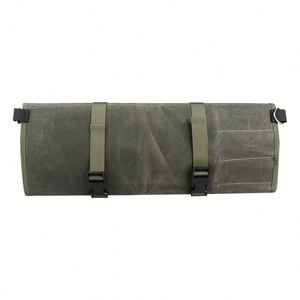 Sac à couteaux en toile cirée, pliable, portable, organiseur de rangement pour couteaux et outils de cuisine - Product Image 2