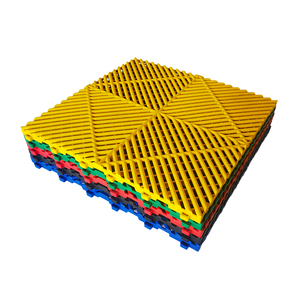 Modern Interlocking Removable Plastic Garage Floor Tiles High-Durability Modular Interlocking Modular Floor for Car <strong>Showroom</strong> - Product Image 5