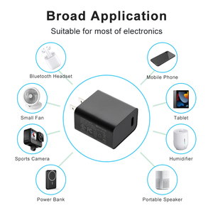 Merryking UL FCC Zertifiziertes 18W Schnellladegerät USB Typ-C 5V 3A Typ-C Mobiltelefon-Ladegerät Netzadapter für LED - Product Image 6