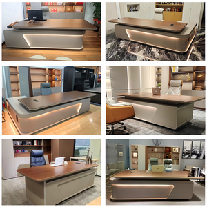 Trang chủ nội thất văn phòng thiết kế sang trọng Điều Hành Văn phòng bàn đồ nội thất và ghế ông chủ Văn phòng Bàn và ghế đặt hiện đại - Product Image 3