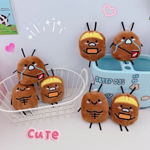 พวงกุญแจตุ๊กตาแมลงสาบกล้ามเนื้อสุดฮา ของขวัญน่ารักสำหรับสาวๆ ตกแต่งกระเป๋าเป้สะพายหลัง ของที่ระลึกงานปาร์ตี้ - Product Image 3