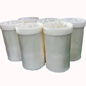55 Gallon Drum Plastic Iiner Bag Fundo Redondo Para Abrir E Fechar Top Drum