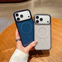 Bon prix pour coque magnétique pour iPhone 18 Pro Max, compatible avec iPhone 18, 17, 16, 15, 14, 13, 12, coque arrière avec boîte pour Samsung S26