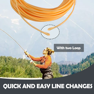 Ligne de pêche à <span class=keywords><strong>la</strong></span> mouche Skagit Shooting Head Line Spey <span class=keywords><strong>pour</strong></span> <span class=keywords><strong>la</strong></span> pêche à <span class=keywords><strong>la</strong></span> <span class=keywords><strong>truite</strong></span> et au saumon 22-27ft B10 - Product Image 5