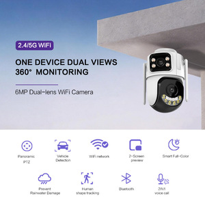 ICSee 360 Degree <b>Wireless</b> IP <b>Camera</b> 1080P Night Vision PTZ <b>Outdoor</b> Surveillance - Product Image 3