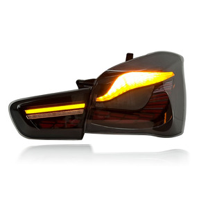 Nouveau Style SJC Auto, Ventes Flash, Feu Arrière <span class=keywords><strong>OLED</strong></span> pour BMW Série 1 F20 F21 Style GTS, Ensemble de Lampes Arrière Design Rouge Fumé - Product Image 3