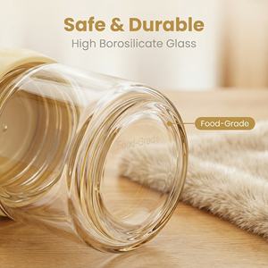 <span class=keywords><strong>Biberones</strong></span> de Vidrio Resistente de 180 ml (6 oz) para Almacenamiento de Leche Materna, Aptos para Congelar, Alimentar y Extraer, Compatibles con Sacaleches, Paquete Individual - Product Image 3