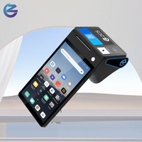 Z108 8 "Meilleur système de point de vente mobile pour les camions de nourriture Solution de paiement mobile à double écran POS