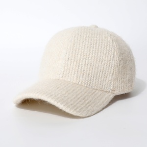 Gorra de béisbol de felpa gruesa informal deportiva para mujer, de color liso, con hilo plateado tejido, estilo Dad Hat, unisex - Product Image 6