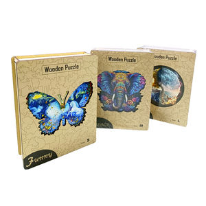 Lion <strong>Wood</strong> <strong>Puzzle</strong> Kids Brainteaser Animal Shape <strong>Personalise</strong> Intelligence Games Montessori Jigsaw <strong>Wood</strong> <strong>Puzzle</strong> - Product Image 5