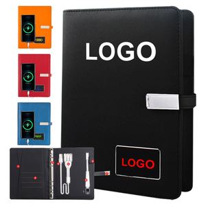 Cross-border Multifunctional Diary Notebook Personalized Custom Notebook Business Gift Leather Notebooks with logo - Product Image 1