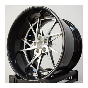 Customized 2 Piece Deep Concave Forged Rim 20 Inch Deep Dish Wheels 5X114.3 5x112 Car Rims