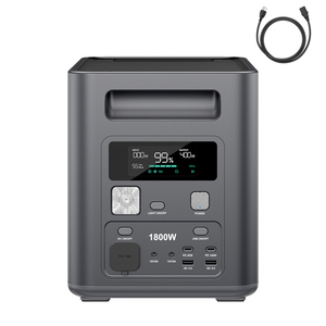 เครื่องกำเนิดไฟฟ้าพลังงานแสงอาทิตย์ AFERIY Nomad 1800W AF-P180 คลื่นไซน์บริสุทธิ์  ใช้งานได้ 4,000 รอบการใช้งาน ถึง 80% ของความจุ  สถานีจ่ายไฟฉุกเฉิน - Product Image 1